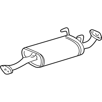 Toyota 17403-62170 Muffler & Pipe