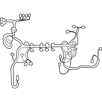 82121-06470 Toyota Engine Harness Illustration 1 of 1