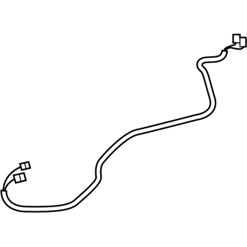 86101-06550 Toyota Antenna Cable, Front Illustration 1 of 1