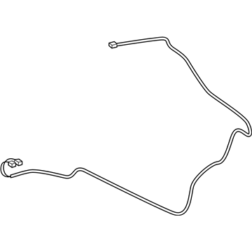 86101-06450 Toyota Antenna Cable, Rear Illustration 1 of 1