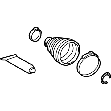 Scion 04438-42180 Inner Boot