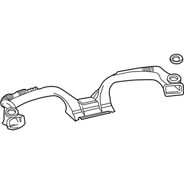 55843-12320 Toyota Outer Duct Illustration 1 of 1