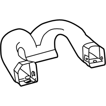 55844-02160 Toyota Inner Duct Illustration 1 of 1