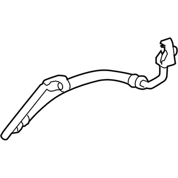 88711-06420 Toyota Hose, Cooler Refrigerant Discharge Illustration 1 of 1