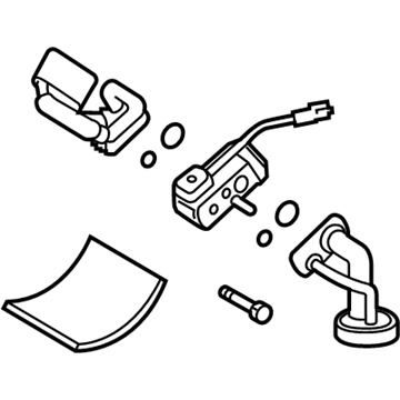 Toyota 88710-0C790 Evaporator Tube