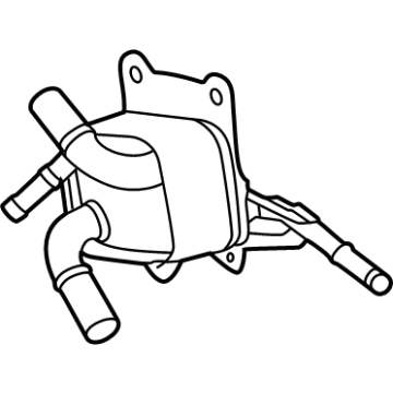 Toyota Crown Signia Transmission Oil Cooler - G125A-48020