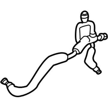 Toyota 88717-0C091 Suction Pipe