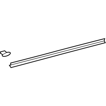 Toyota 67863-0A040 Lower Weatherstrip