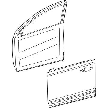 Toyota 67001-0A040 Door Shell