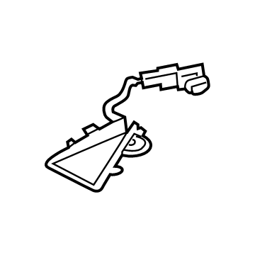 Toyota 86461-34020 Lane Assist Cmra Inner Cover