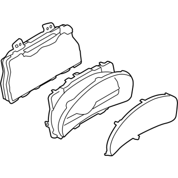 Toyota SU003-10960 Cluster Assembly