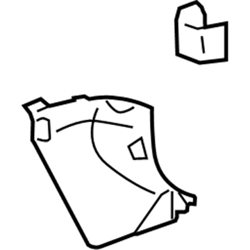 Toyota 62111-52190-C0 Cowl Trim