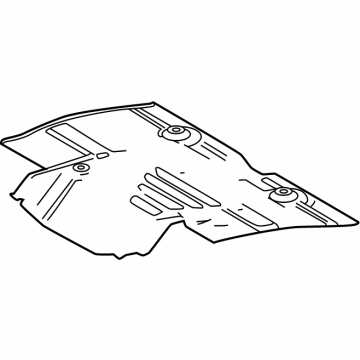 Toyota 58327-42040 Exhaust Heat Shield
