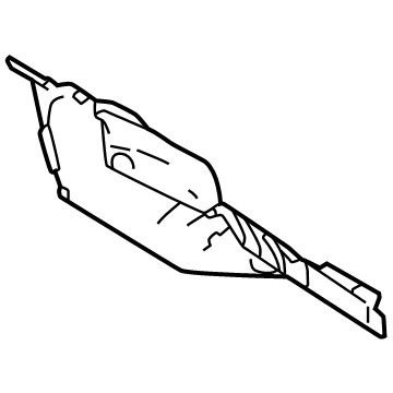 Toyota 58151-42070 Exhaust Heat Shield
