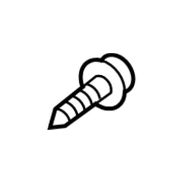 Toyota 90080-16106 Lower Column Cover Screw