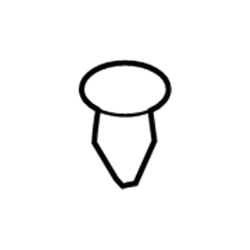 Toyota 90467-07217 Sight Shield Retainer