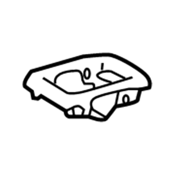 Toyota 72667-F4010-C2 Lock Bezel