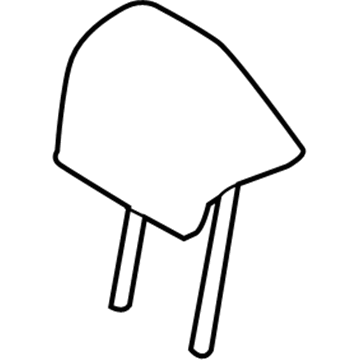 Toyota 71940-F4050-C2 Headrest, Outer