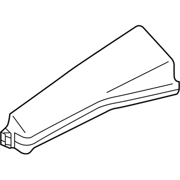 82662-06230 Toyota Upper Cover, Driver Side Illustration 1 of 1