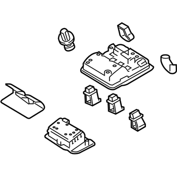 Toyota 63650-04090-C0 Overhead Console