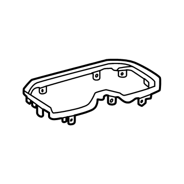 Toyota 58835-AK030-C0 Bezel