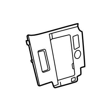 Toyota 58844-AK010-C0 Front Cover