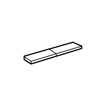 75554-35100 Toyota Moulding, Roof Drip Illustration 1 of 1