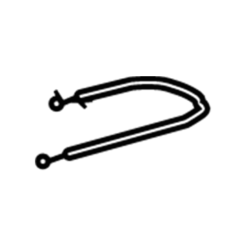 78091-60080 Toyota Cable, Center Illustration 1 of 1