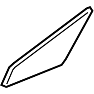 Toyota 68125-10010 Fixed Glass