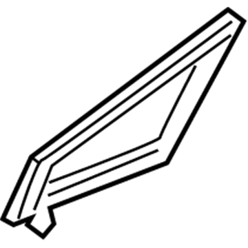 Toyota 68215-10010 Glass Weatherstrip