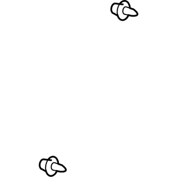 Toyota 93567-55020 Handle, Inside Screw