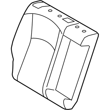 Toyota 71077-47890-C1 Seat Back Cover