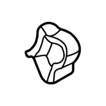 72158-52010 Toyota Track Cover, Inner Driver Side Illustration 1 of 1