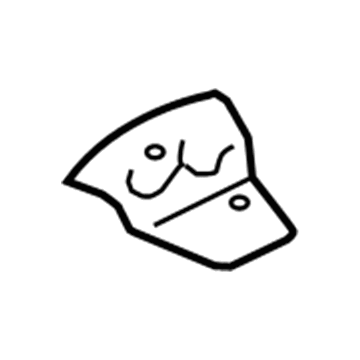 Toyota 57815-WB002 Seat Belt Reinforcement