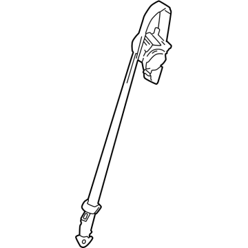 Toyota 73310-60210-C0 Center Seat Belt