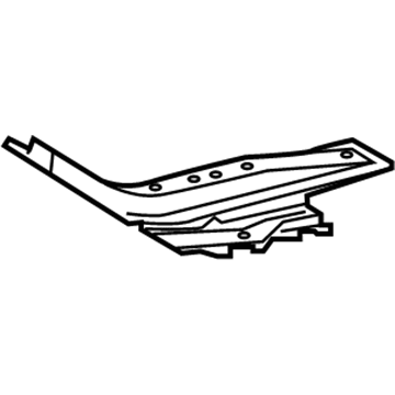 Toyota 57043-12020 Center Panel Side Reinforcement