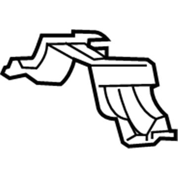 Toyota 57805-12151 Front Floor Pan Reinforcement