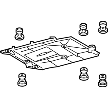 Toyota 58167-12020 Rear Cover