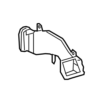 Toyota 58862-06170 Floor Duct