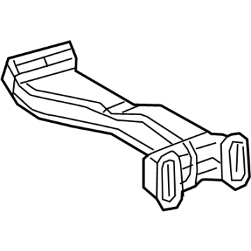 Toyota 58861-06200 Floor Duct