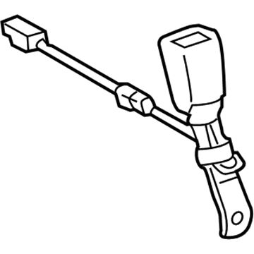 Toyota 73230-0C151-B0 Buckle