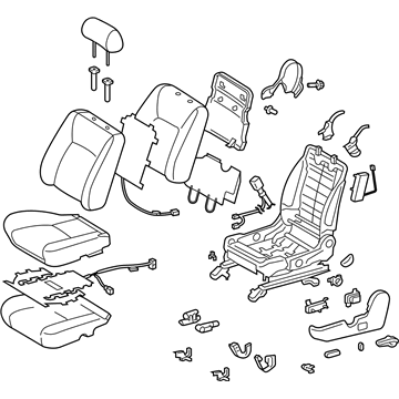 Toyota 71100-3T050-B2 Seat Assembly