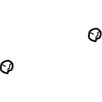 Toyota 55569-22030-P0 Lock & Key Cover