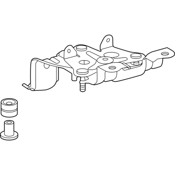 Toyota 44590-60080 Bracket Assembly, Brake Actuator 44590-60080 Toyota Bracket Assembly, Brake Actuator Illustration 1 of 1