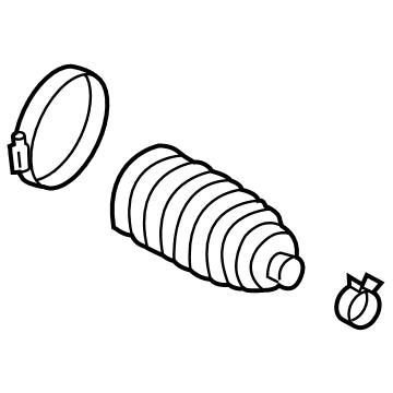 Toyota 45535-09500 Tie Rod Boot