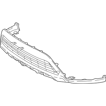 52129-52180 Toyota Lower Cover Illustration 1 of 1