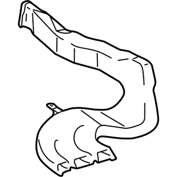 Toyota 87213-0C010 Rear Duct