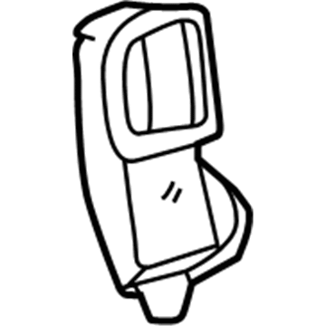 Toyota 55845-0C010 Center Duct