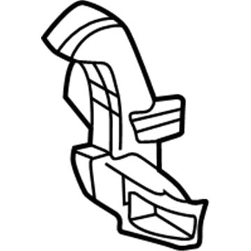 Toyota 87211-0C070 Lower Duct