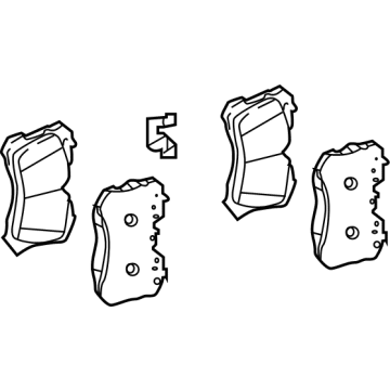 Toyota Mirai Brake Pads - 04465-62010